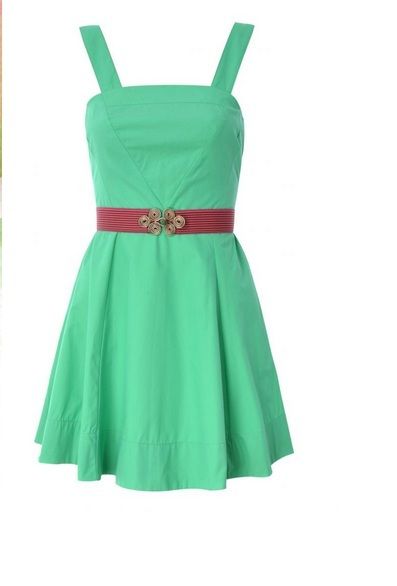 Lindo vestido verde feito sob medida